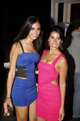 Massari,Mia and belly @ White Part 1